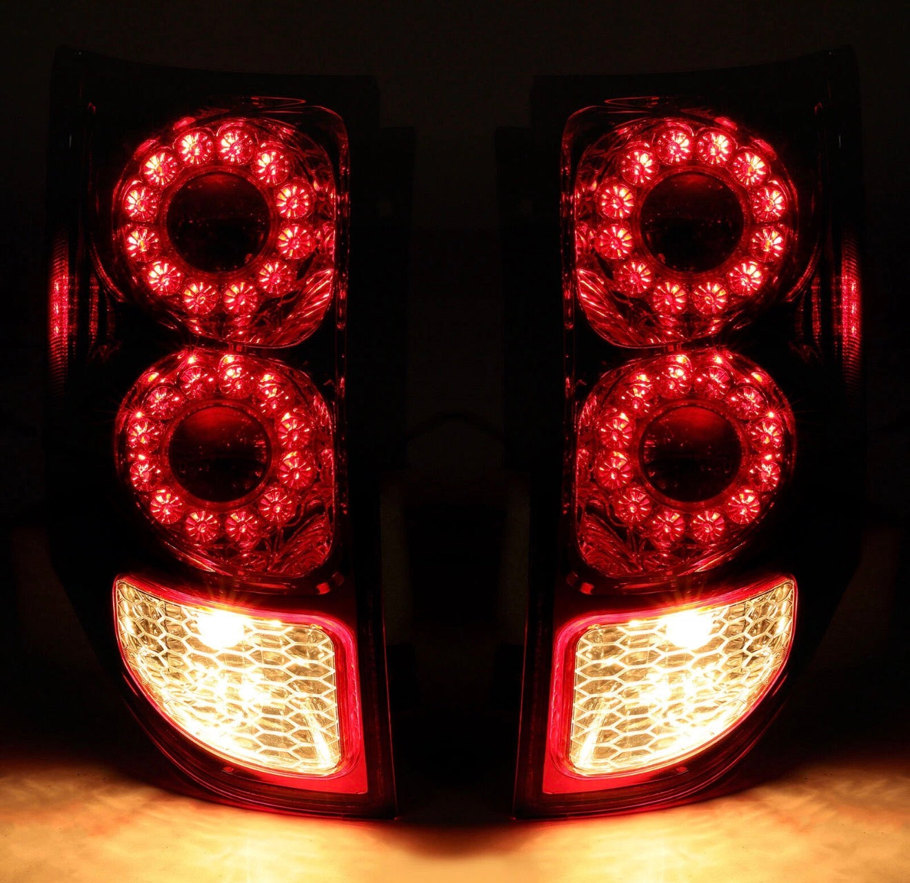 Driver & Passenger LED Tail Lights Lamp Fit For Dodge Grand Caravan 2011-2020
