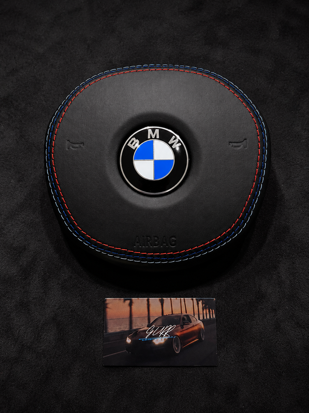 BMW G Series 2020–2026 Dual Stage Airbag with Custom Leather Airbag Cover