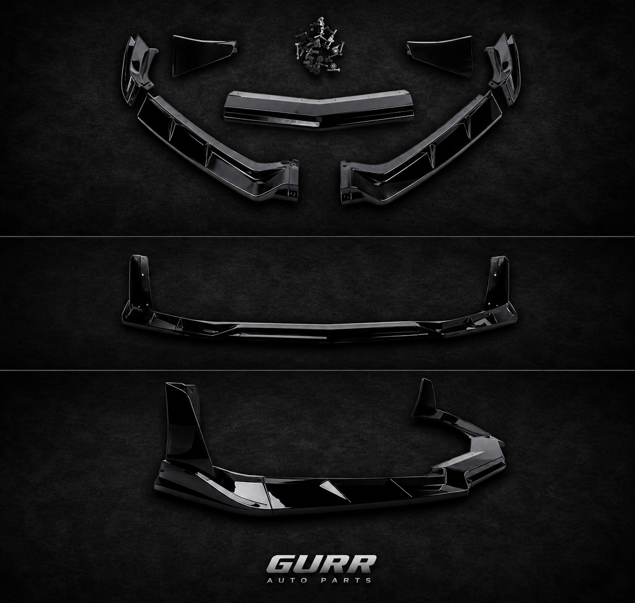 2020-2025 Corvette C8 Stingray Race Style Front Lip