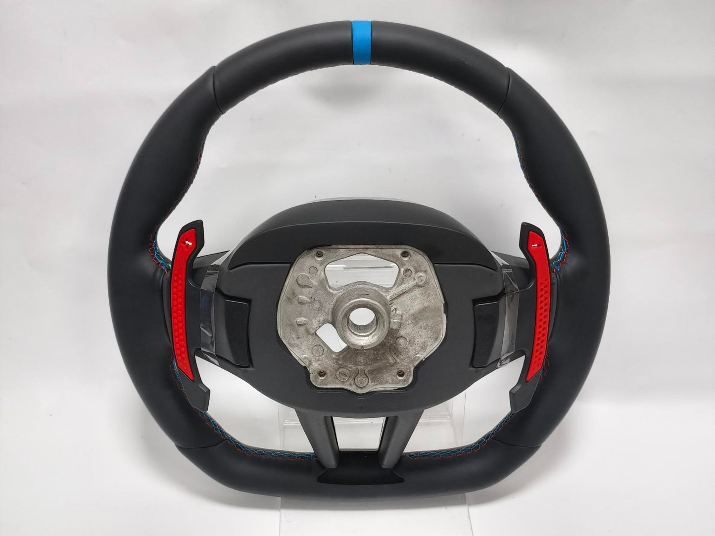 BMW Full German Leather Race Stripe Steering wheel For G models 2019-2026