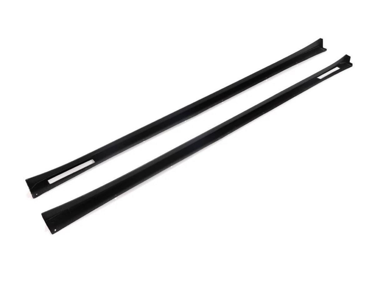 GLOSSY BLACK Side Skirt Extension Lip For BMW X3M F97 X4M F98 G01 G02 2019-2022