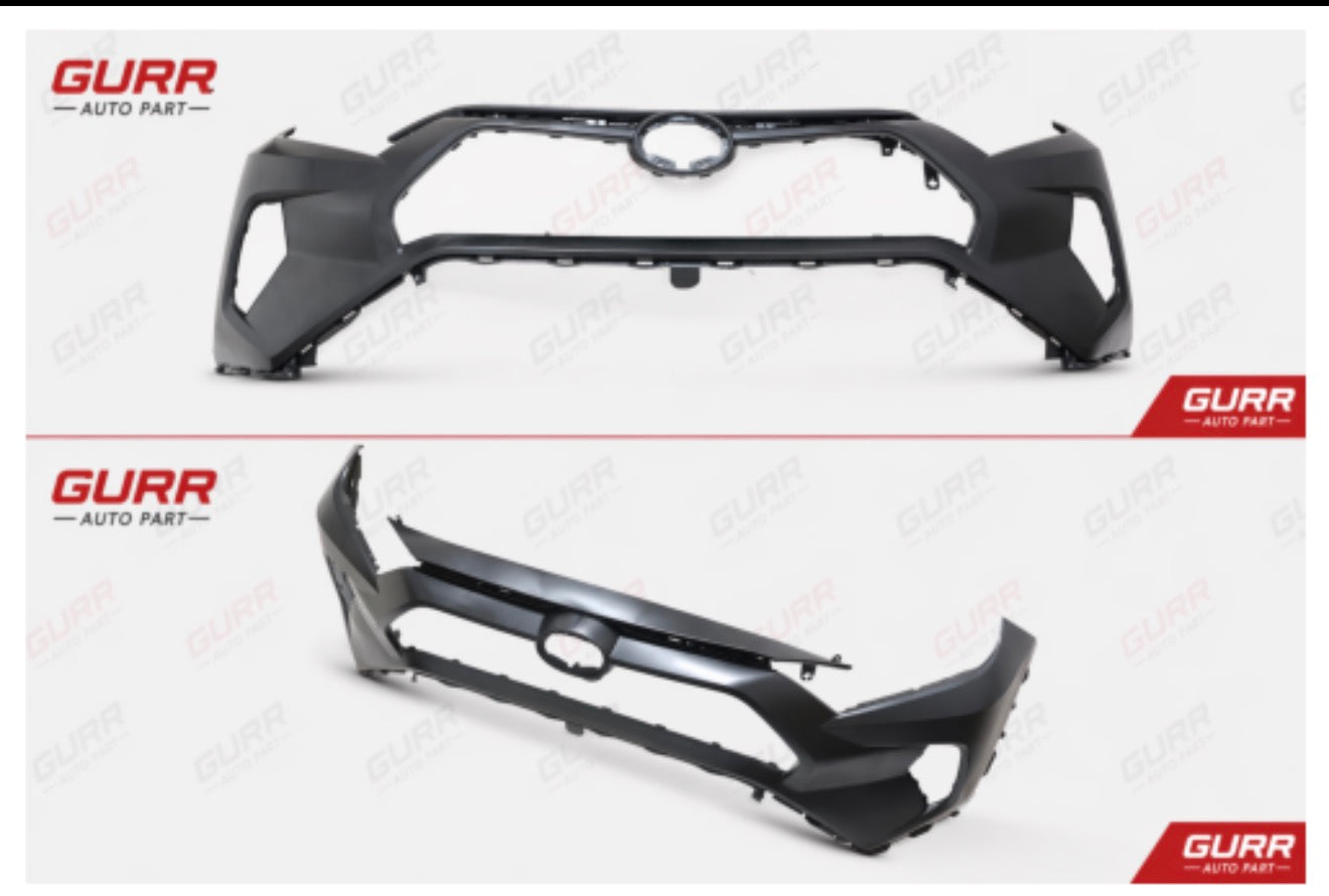 NEW Primered Front Bumper Cover Fit for 2019-2025 Toyota RAV4 LE XLE Premium XSE