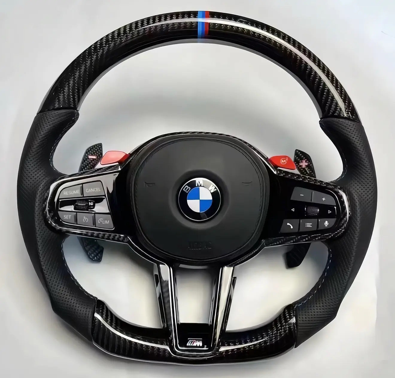 BMW Carbon style Steering Wheel For 2018-2026 Models G-10-20-30-80