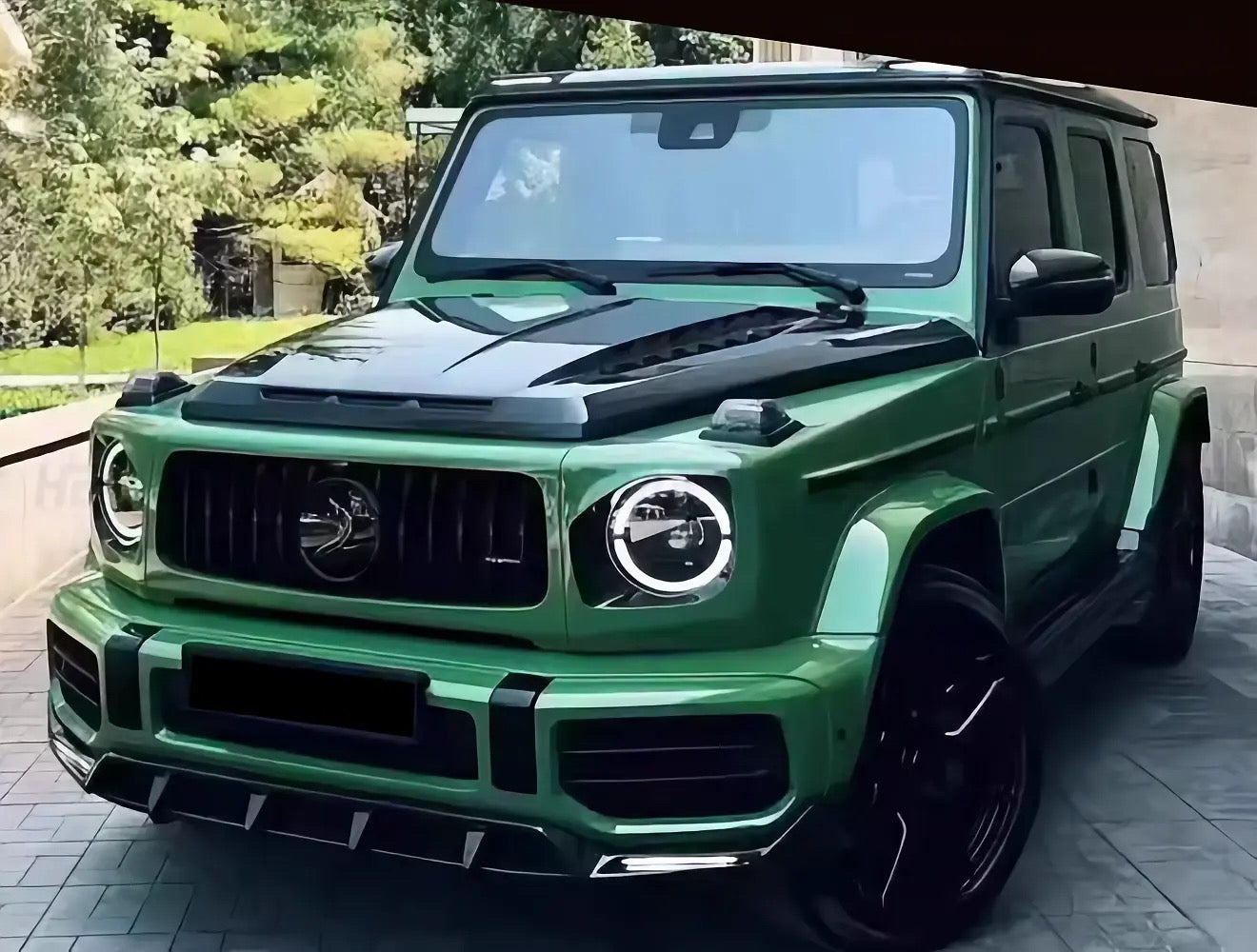 Carbon Fiber Performance Hood for Mercedes-Benz G-Class W463 (1990–2018) & W464 (2019–Present) | G-Wagon