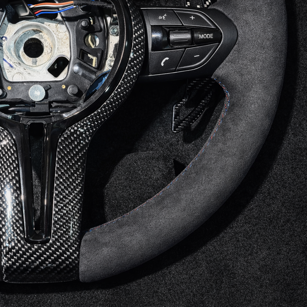BMW Designers Collection Carbon Fiber, Full Alcantara steering wheel 2012-2019