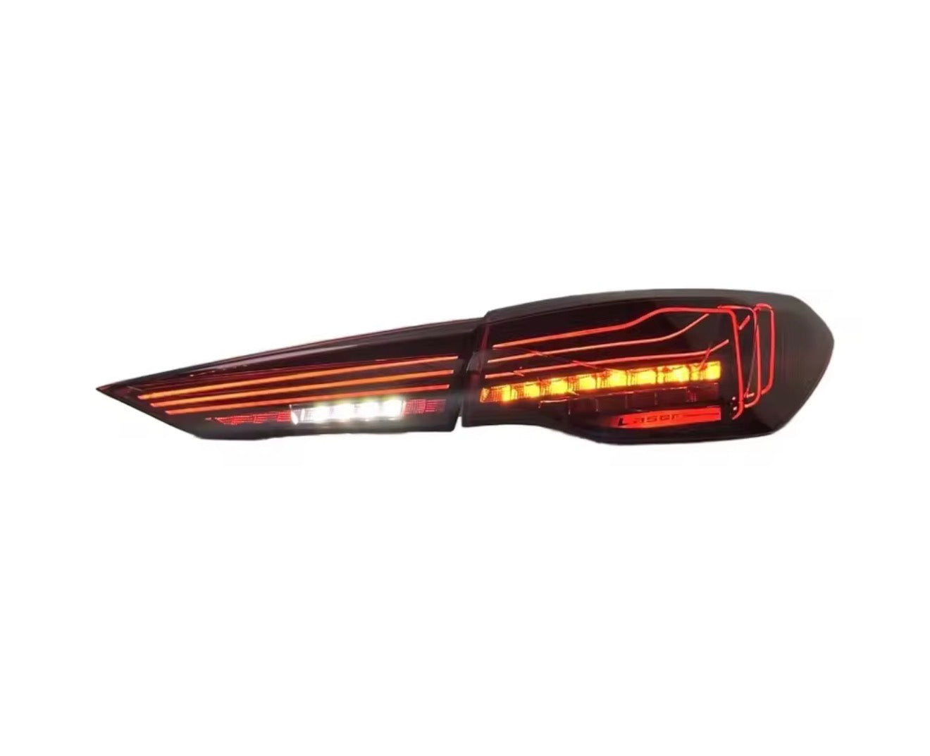 BMW M Performance Laser Style Taillights for 4 series / M4 G80-82-G20-22 Red / Smoked Lenses