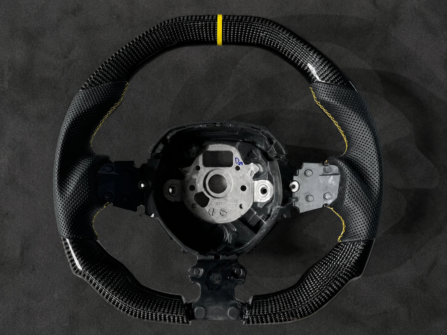 Lamborghini Aventador Carbon Fiber Performance Steering Wheel | Flat Bottom | 2012-2022