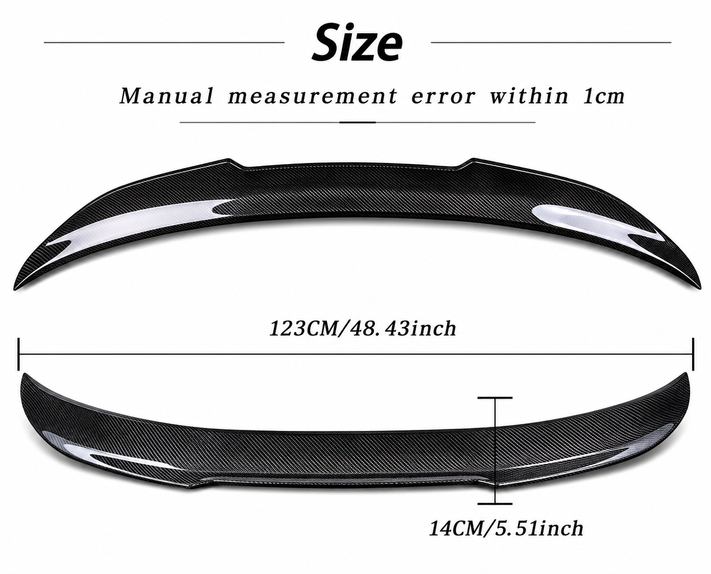 BMW G20 3 Series / G80 M3 PSM Style Carbon Fiber Rear Trunk Spoiler (2019–2025)