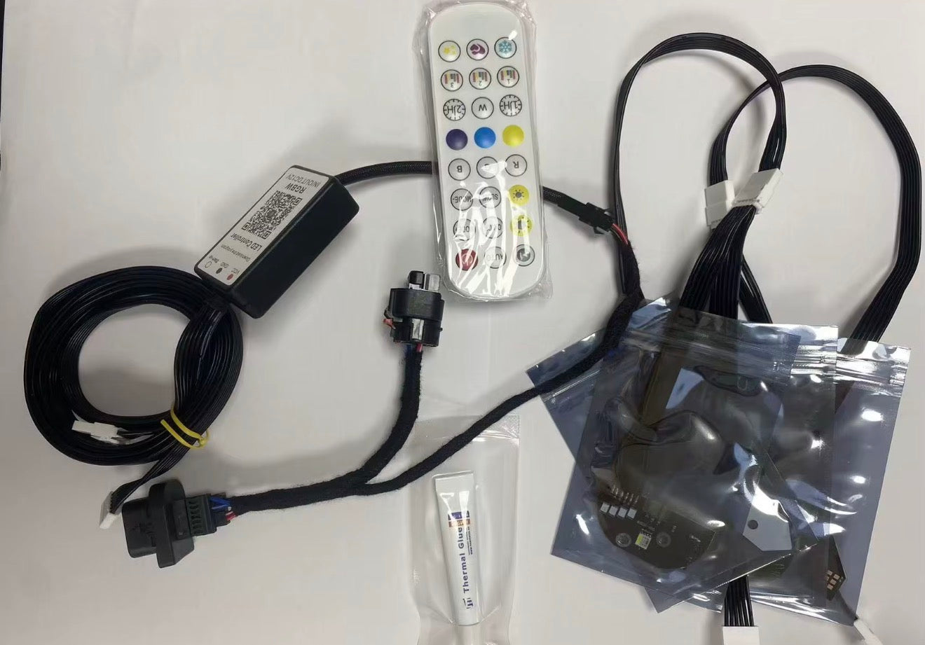 BMW G20 G28 RGB DRL Module – Plug & Play Color Changing LED DRL Controller (2020-2022 Laser Headlights)