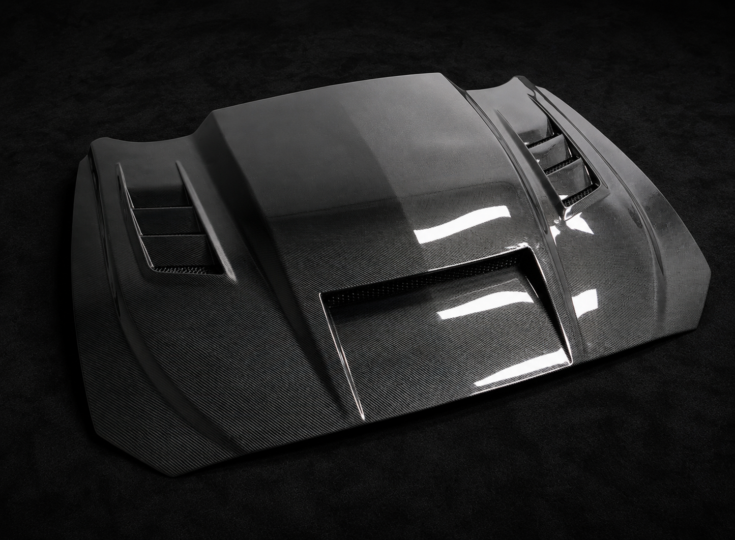 Carbon Fiber Hood for Ford Mustang 2018-2022