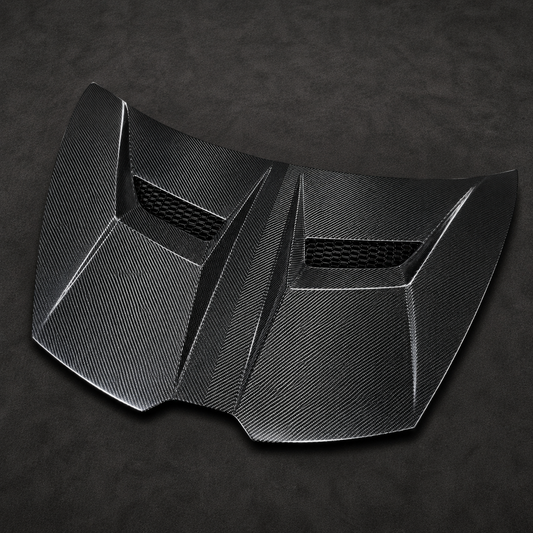 Lamborghini Huracán Dry Carbon Fiber Performance Hood | Top + Bottom