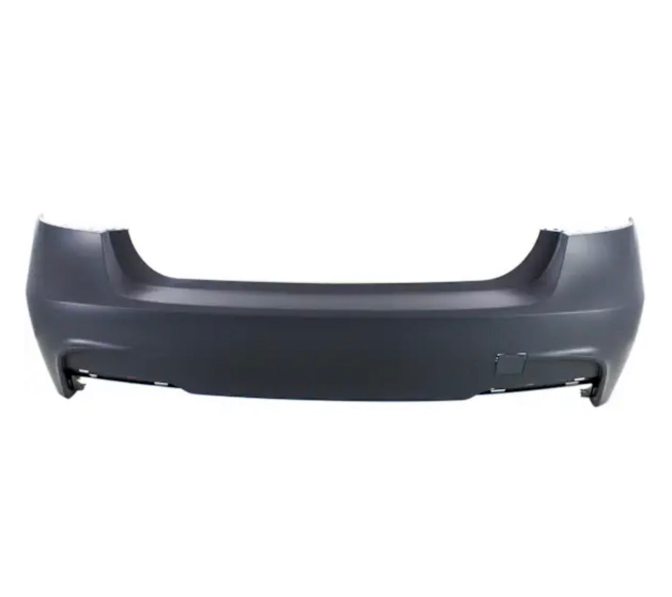2016-2018 BMW 340i - Rear Primed Bumper Cover, Sedan, For Models With M Package, Without Park Distance Control
