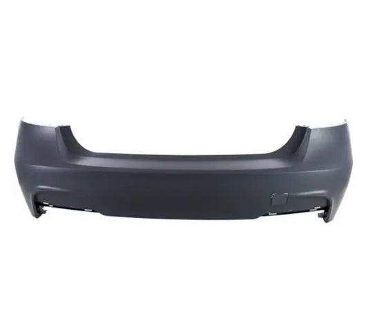 2016-2018 BMW 340i - Rear Primed Bumper Cover, Sedan, For Models With M Package, Without Park Distance Control