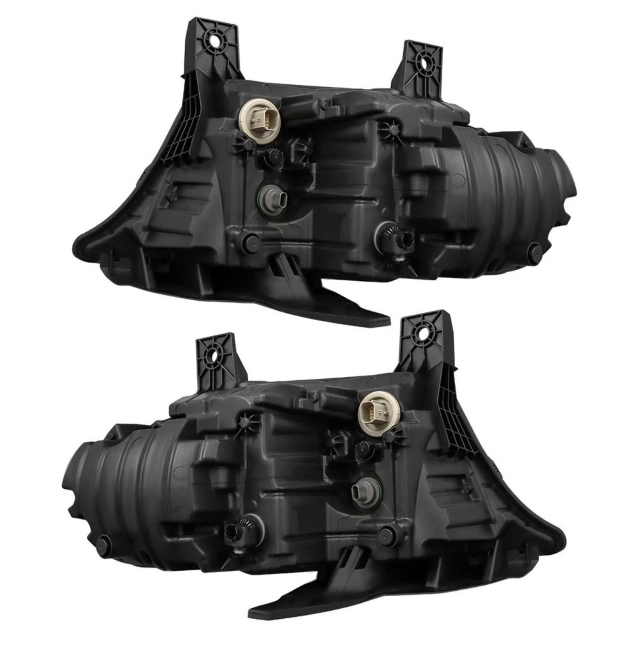 Black For 2021-2023 Dodge Durango Pair of Headlights LED W/ Halogen Turn Signal
