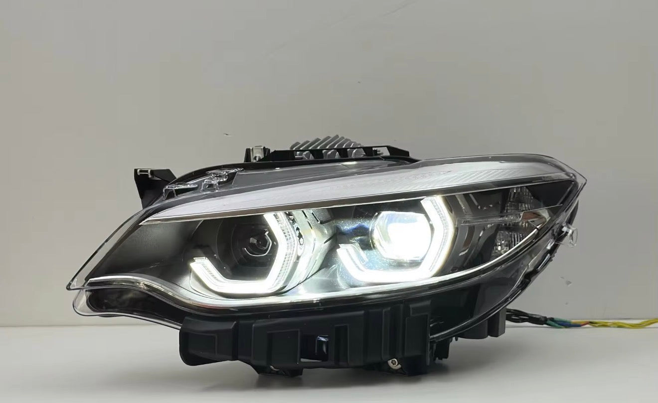 BMW F22/F23 Dual-Color LED Headlights (Yellow & White DRL) 2014–2021