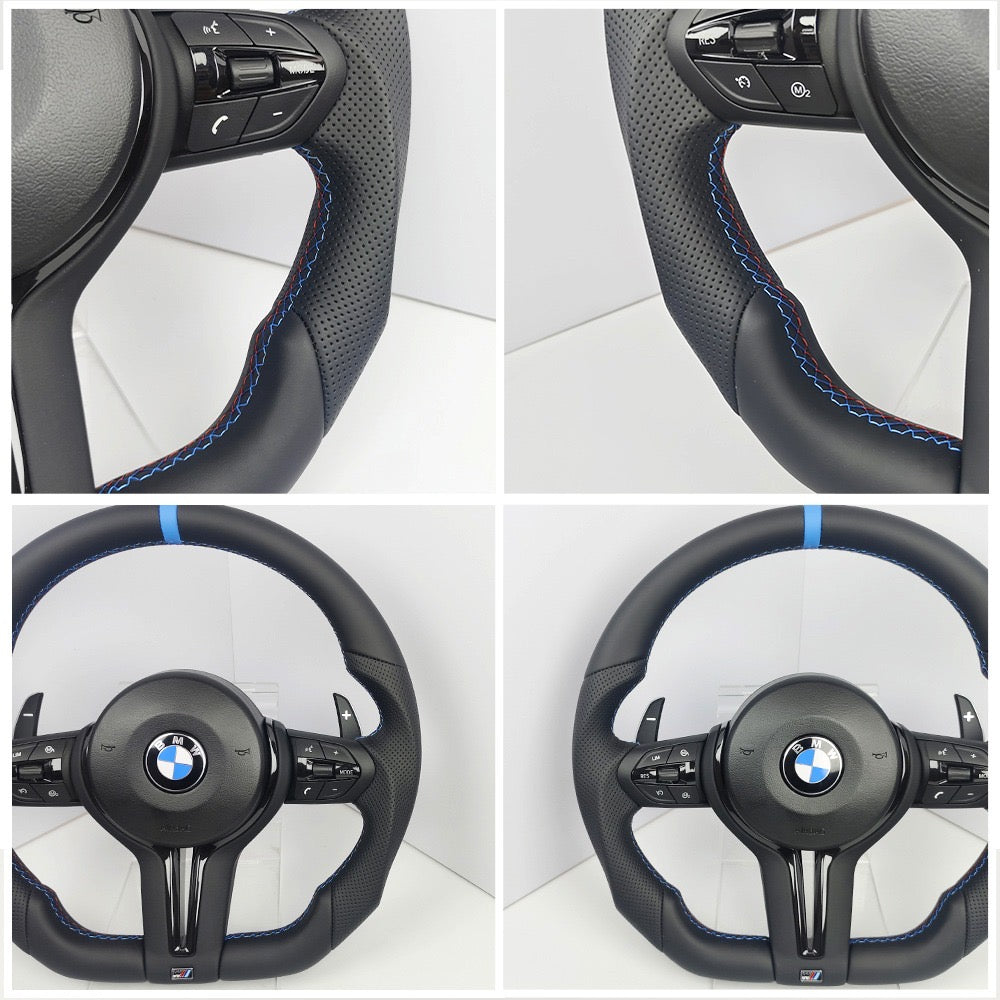 BMW M Performance Race Blue Steering wheel for 2012-2019 models