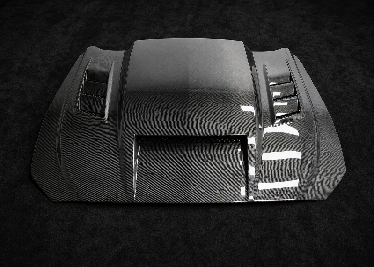 Carbon Fiber Hood for Ford Mustang 2018-2022