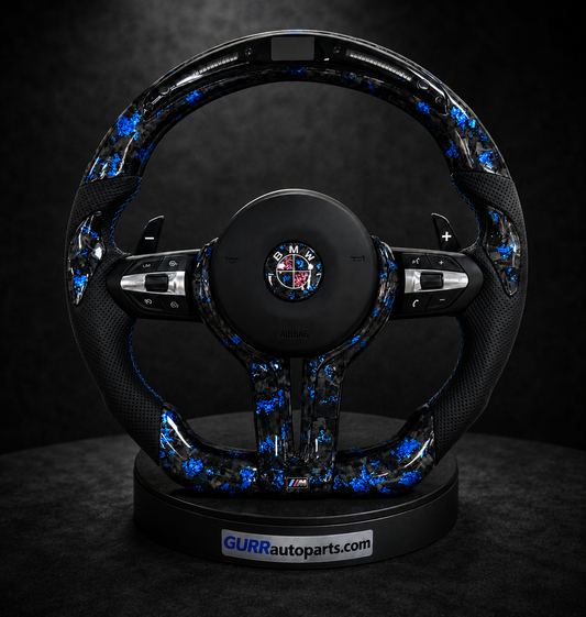 BMW Caribbean Edition Forged Carbon Fiber LED Steering Wheel | For 2008-2018 models