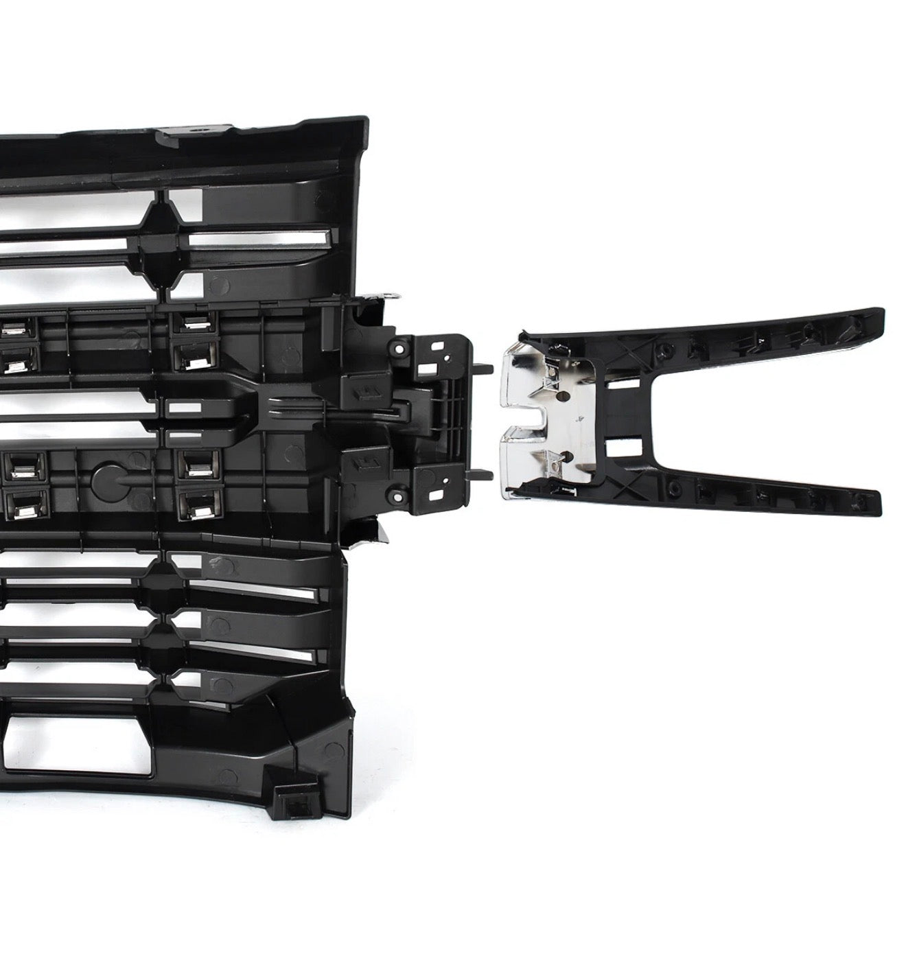 Chrome Front Bumper Grill For 2019 2020 2021 Chevy Silverado 1500 8449330