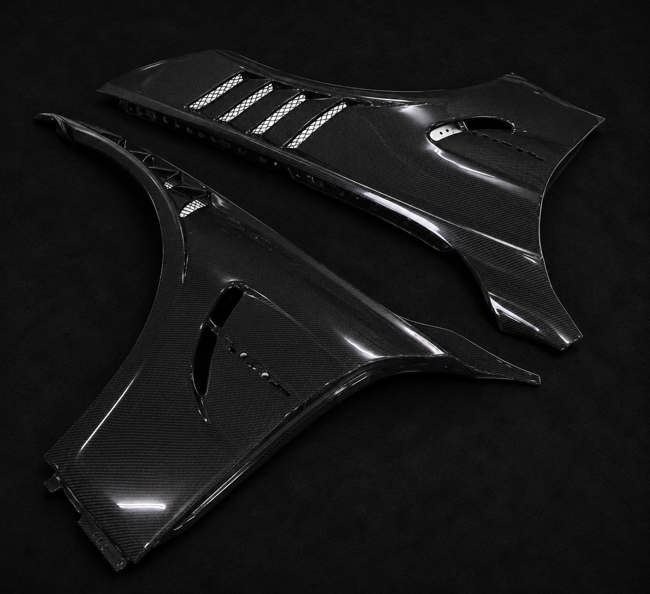 BMW M4 F80 Carbon Fiber Vented Fender Set | Aggressive Widebody Style