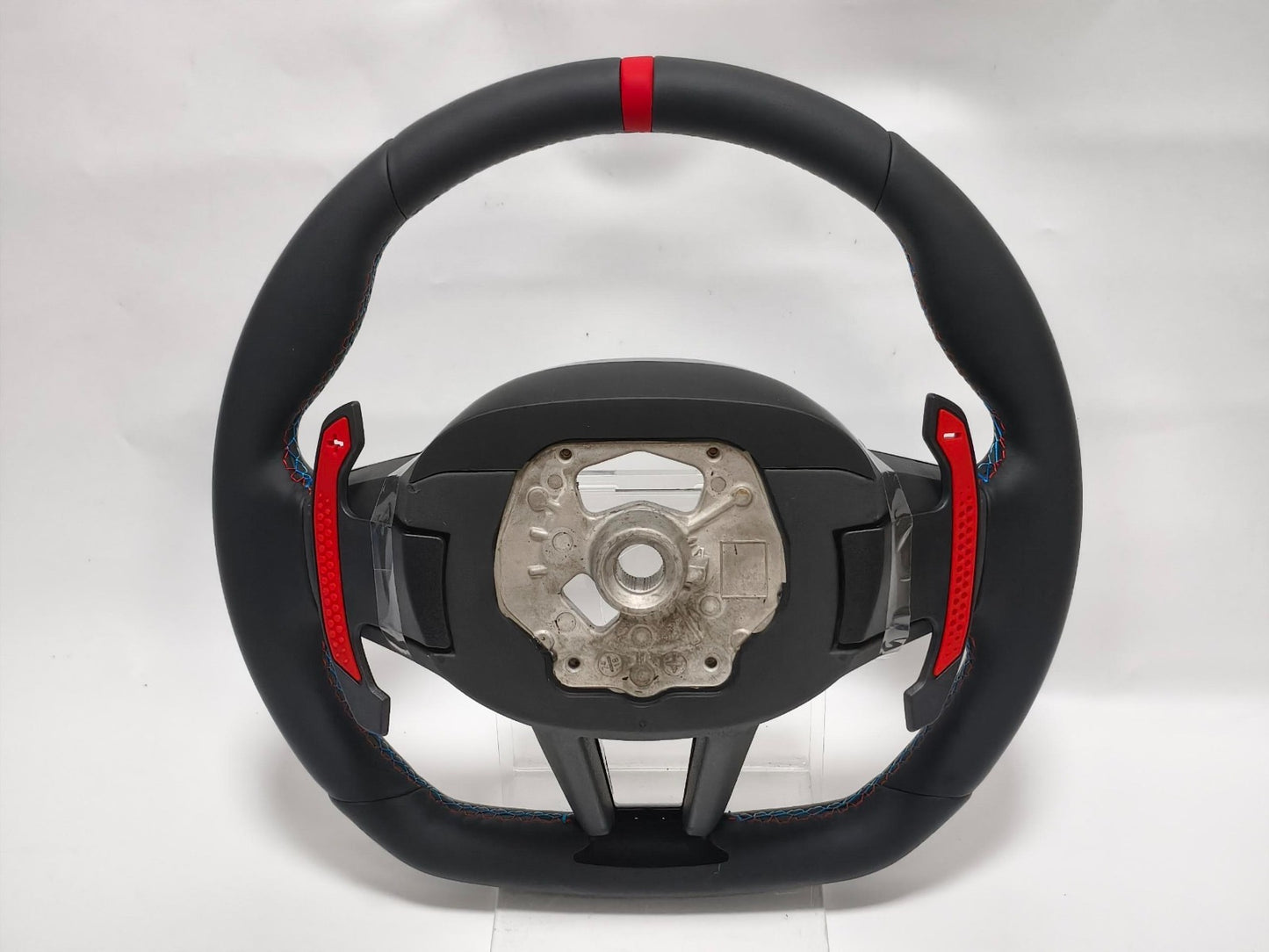 BMW Full German Leather Race Stripe Steering wheel For G models 2019-2026