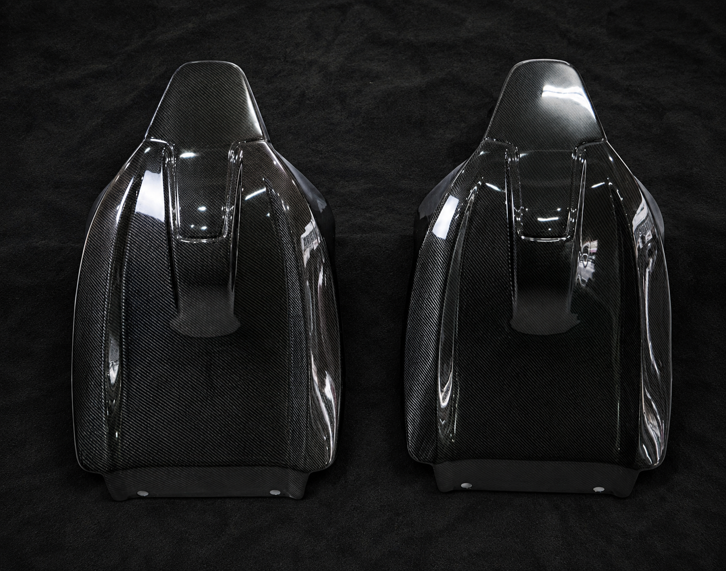 Dry Carbon Fiber Seat Back Covers for BMW G80 M3 & G82/G83 M4 (KSUI Style) – Full Replacement Pair