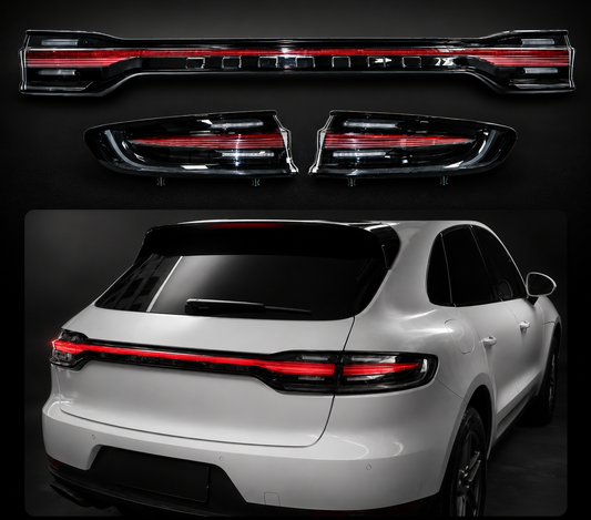 Porsche Macan 95B.1 Full LED Dynamic Taillights (Smoked Edition)
