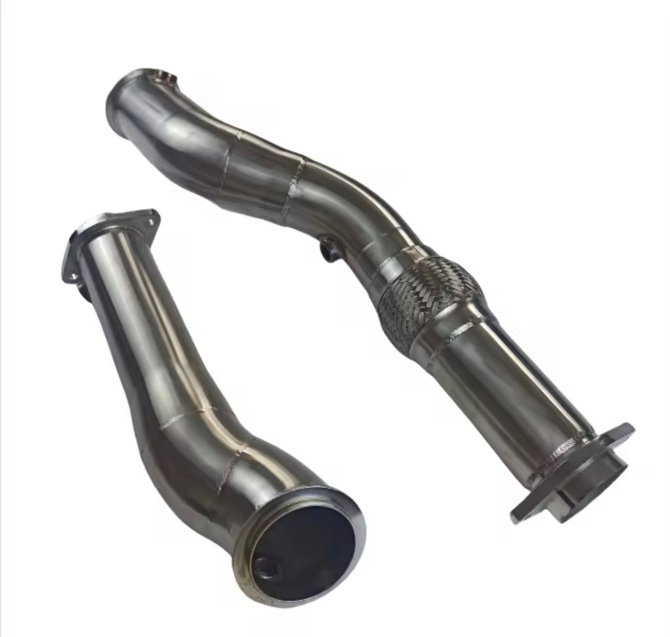 High-Performance Stainless Steel Catless Downpipes for BMW M3 G80 & M4 G82/G83 S58 3.0T (2021+)