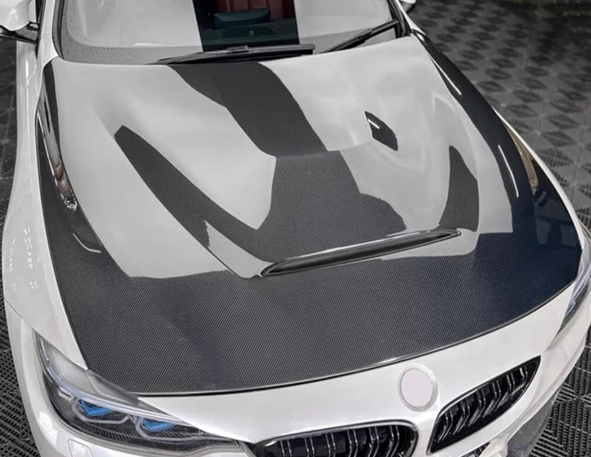 GTS REAL Carbon Fiber Hood for BMW 3 Series 4 Series M4 / M3 2012-2018 F models