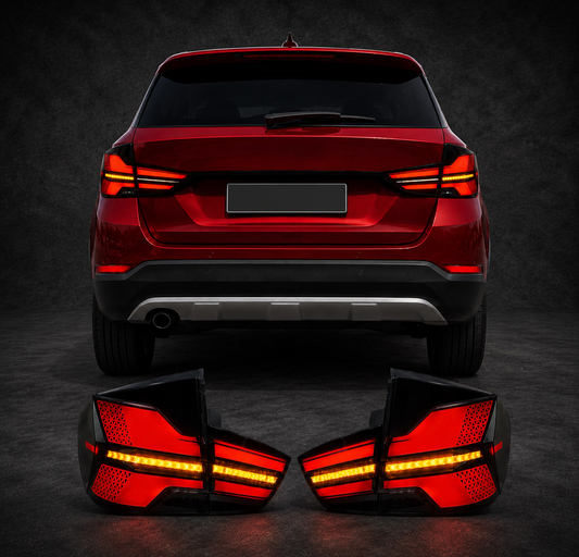 BMW X1 E84 2010-2015 LED Projetor Daytime Running Light Automotive Taillights