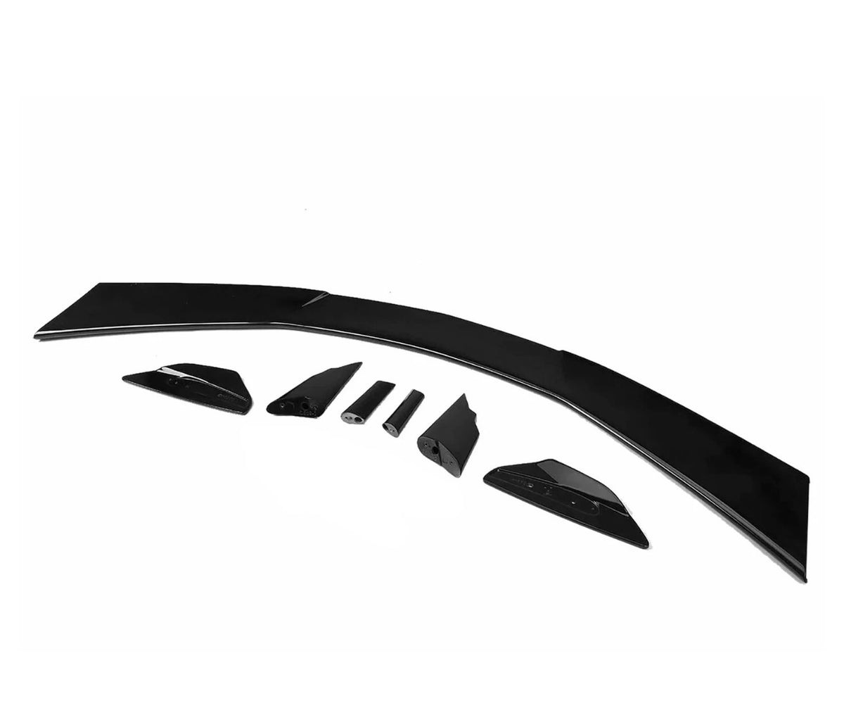 Corvette C8 Z51 Style 2020-2025 Rear Trunk Spoiler Wing Painted Gloss Black