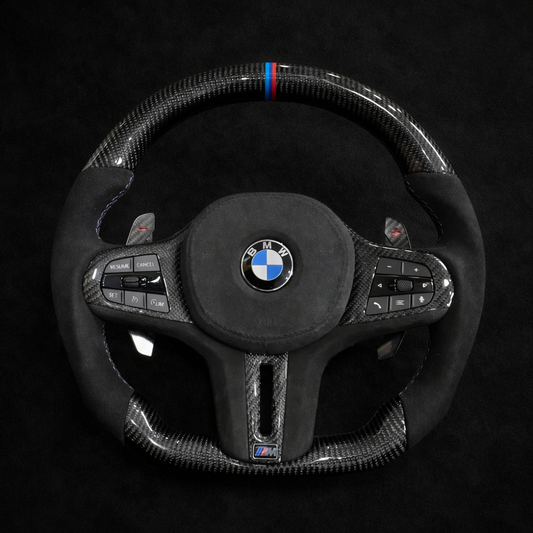 BMW M Performance Race edition Carbon Fiber & Alcantara Steering Wheel for 2018-2026 G models