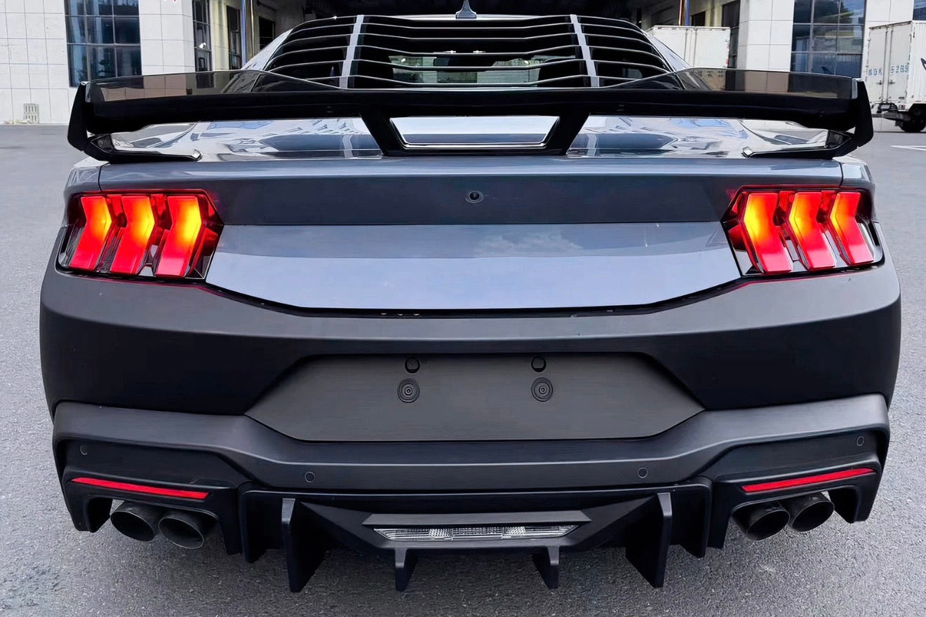 Ford Mustang 24-26 OE Rear Bumper & Race diffuser Combo