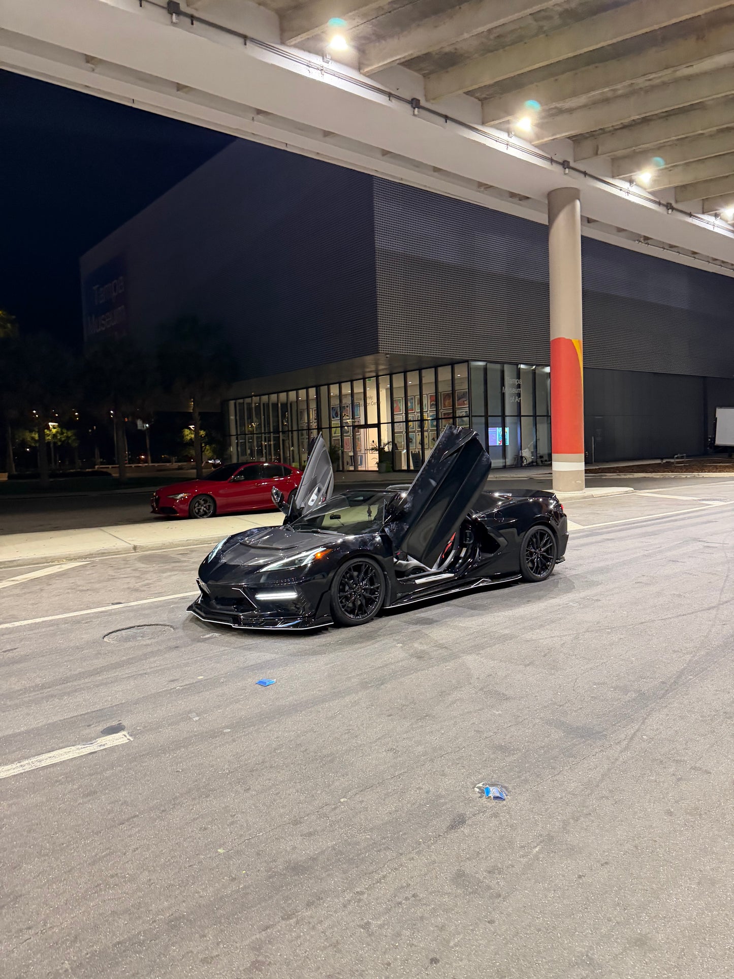 Chevrolet Corvette C8 2020-2025 Direct Bolt on Vertical Doors kit lambo door