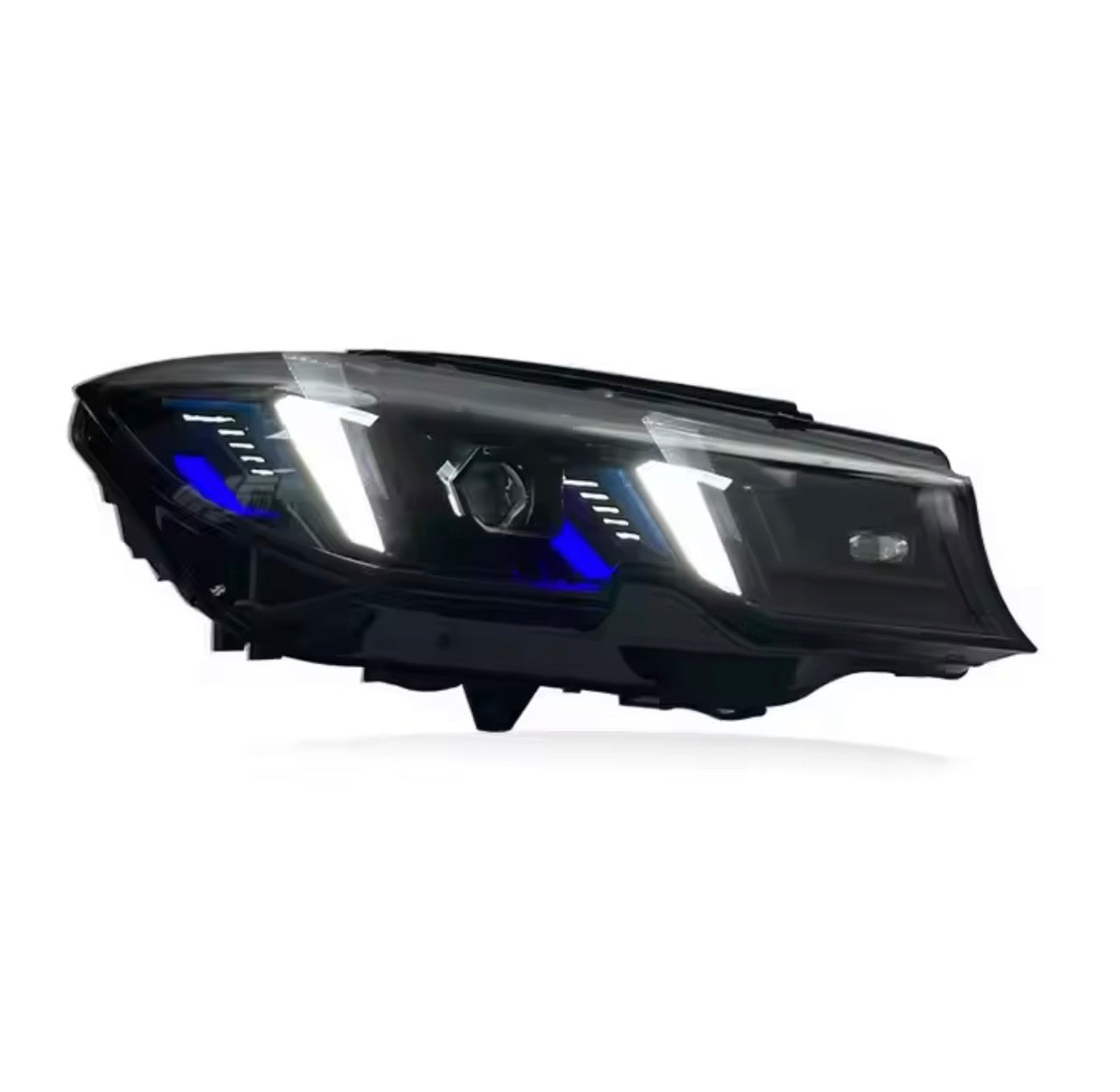 BMW G20/G28 Snake Style LED Headlights (2019–2022) – Dual Color Yellow/White DRL | Plug & Play