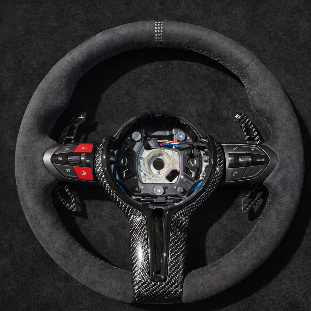 BMW Designers Collection Carbon Fiber, Full Alcantara steering wheel 2012-2019