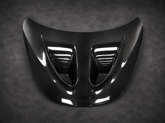 McLaren P1 Style DRY Carbon Fiber Hood For | 540C / 570S / 570GT / 600LT (2015–2021)