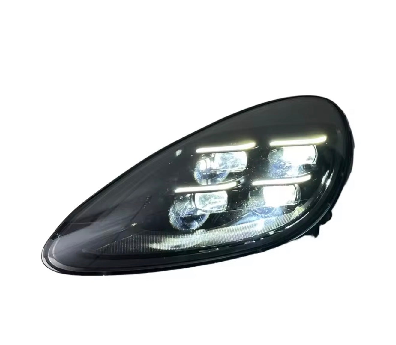 Porsche Cayenne 2011-2013 Upgrade to 2025 Matrix Style Dual DRls ( Yellow & White ) headlights