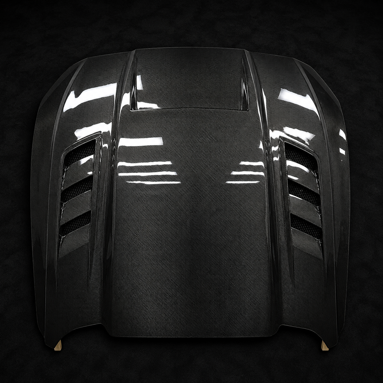 Carbon Fiber Hood for Ford Mustang 2018-2022