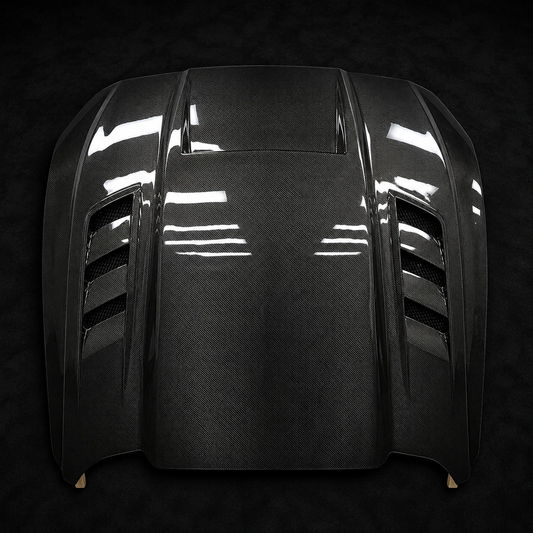 Carbon Fiber Hood for Ford Mustang 2018-2022