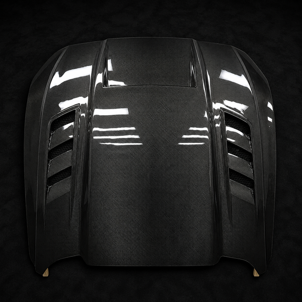 Carbon Fiber Hood for Ford Mustang 2018-2022