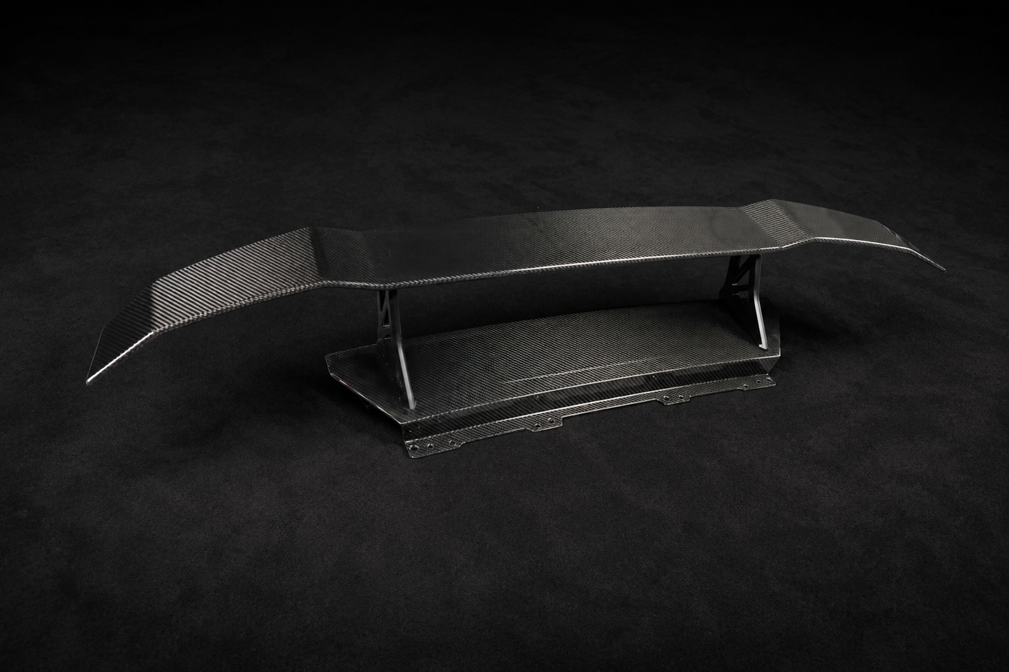 Lamborghini Huracán Dry Carbon Fiber Clear Coated Rear Wing | OEM+ Performance Style