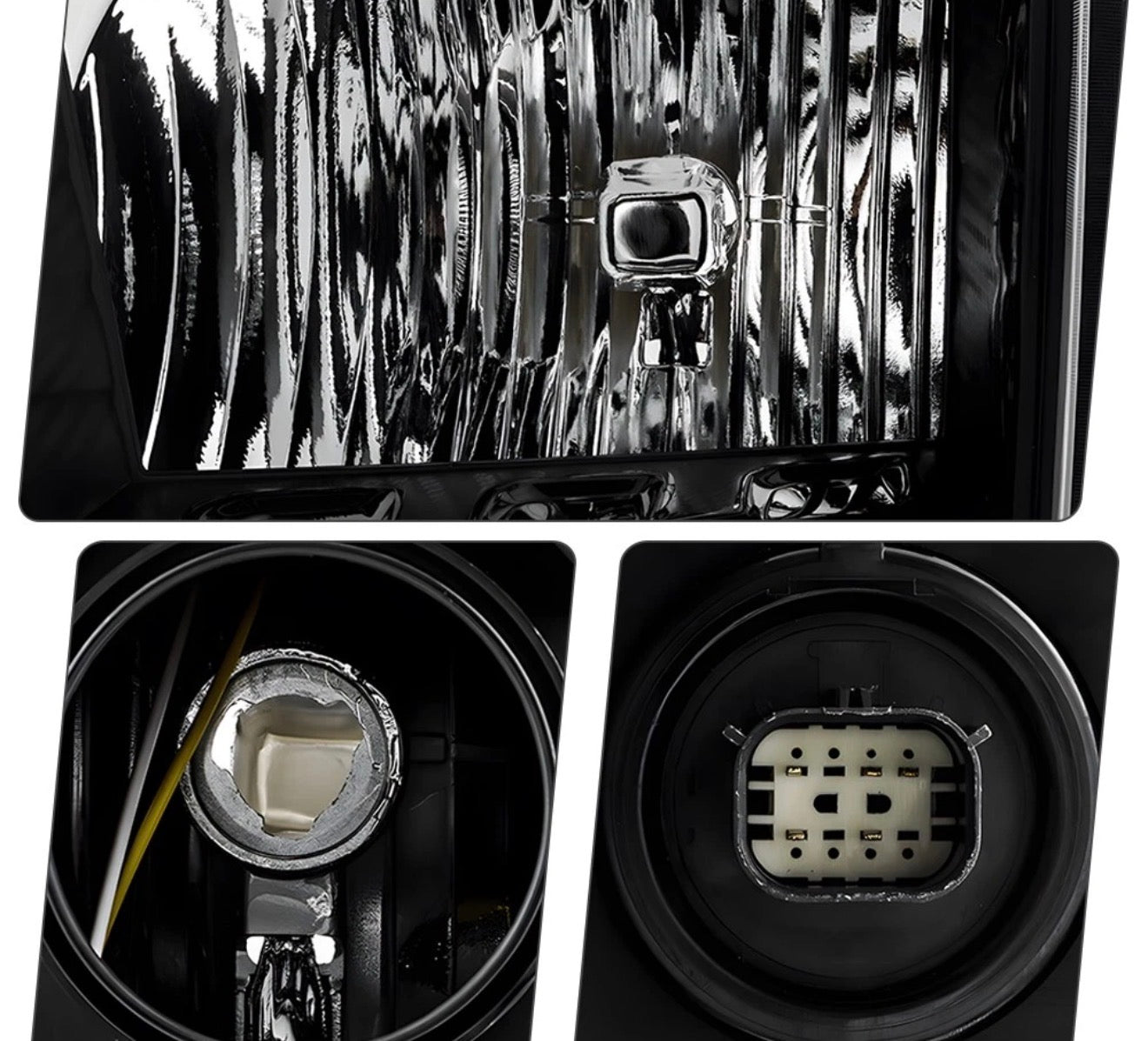 For 2020-2023 Chevy Silverado 2500HD 3500HD Halogen Type Headlights Right+Left