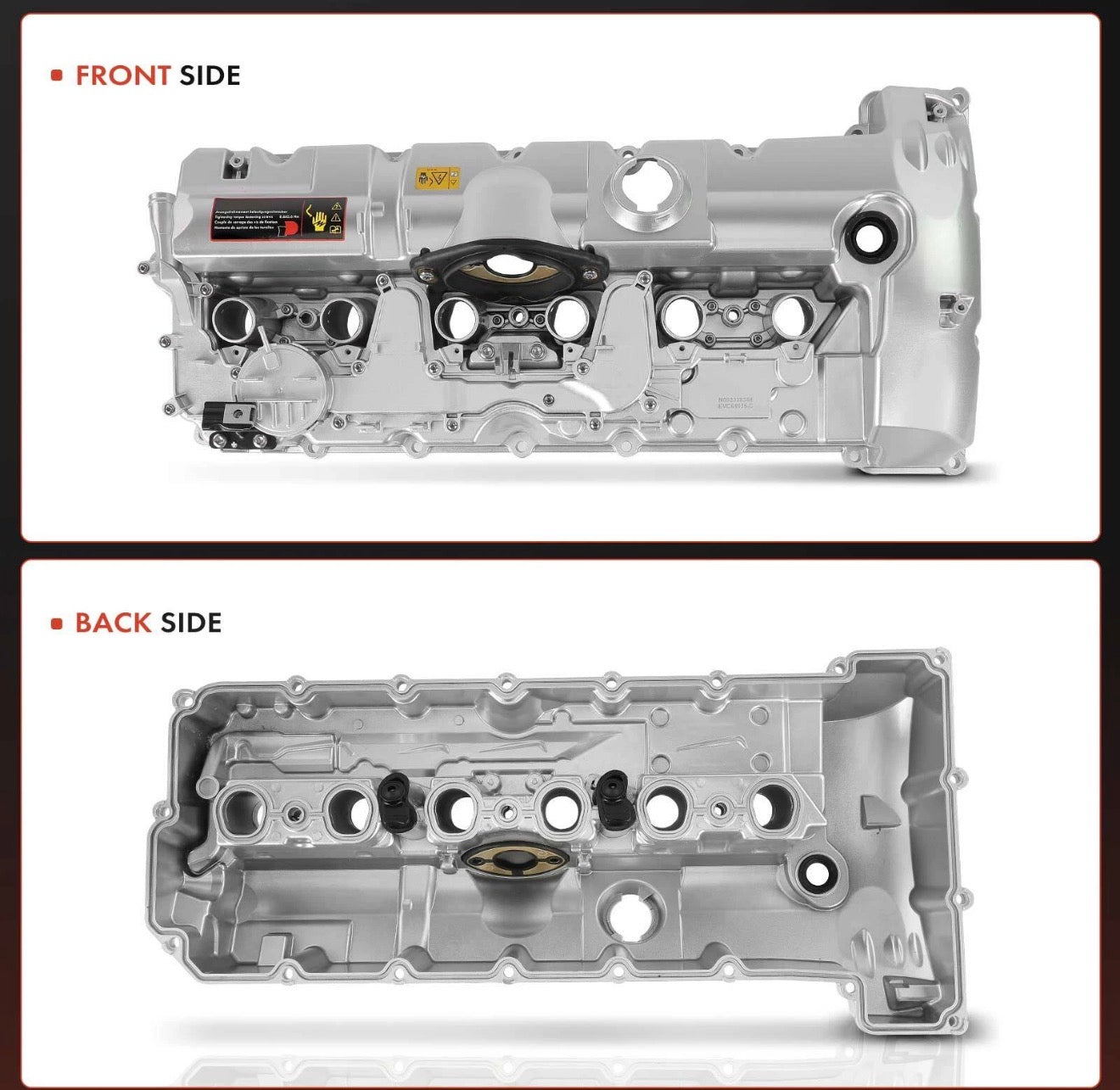 Aluminum Valve Cover for BMW N52 E70 E82 E90 E91 328i 528i 128i X3 X5 Z4