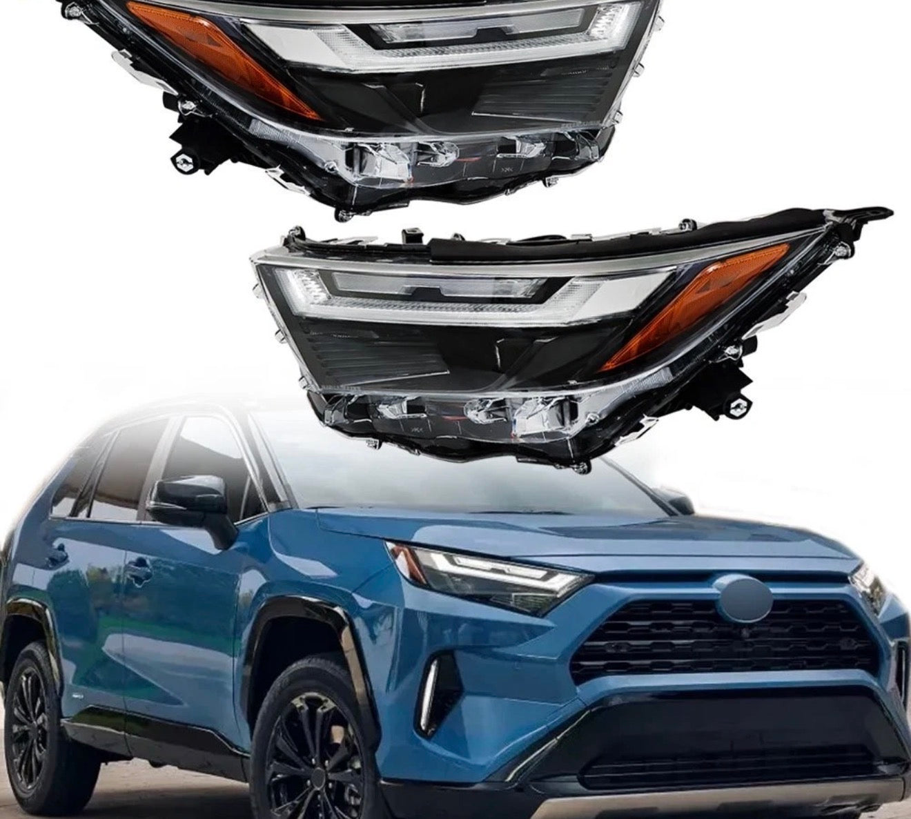 Toyota Rav4 SE XSE 2022-23 Headlights Assembly Full LED Left & Right Side