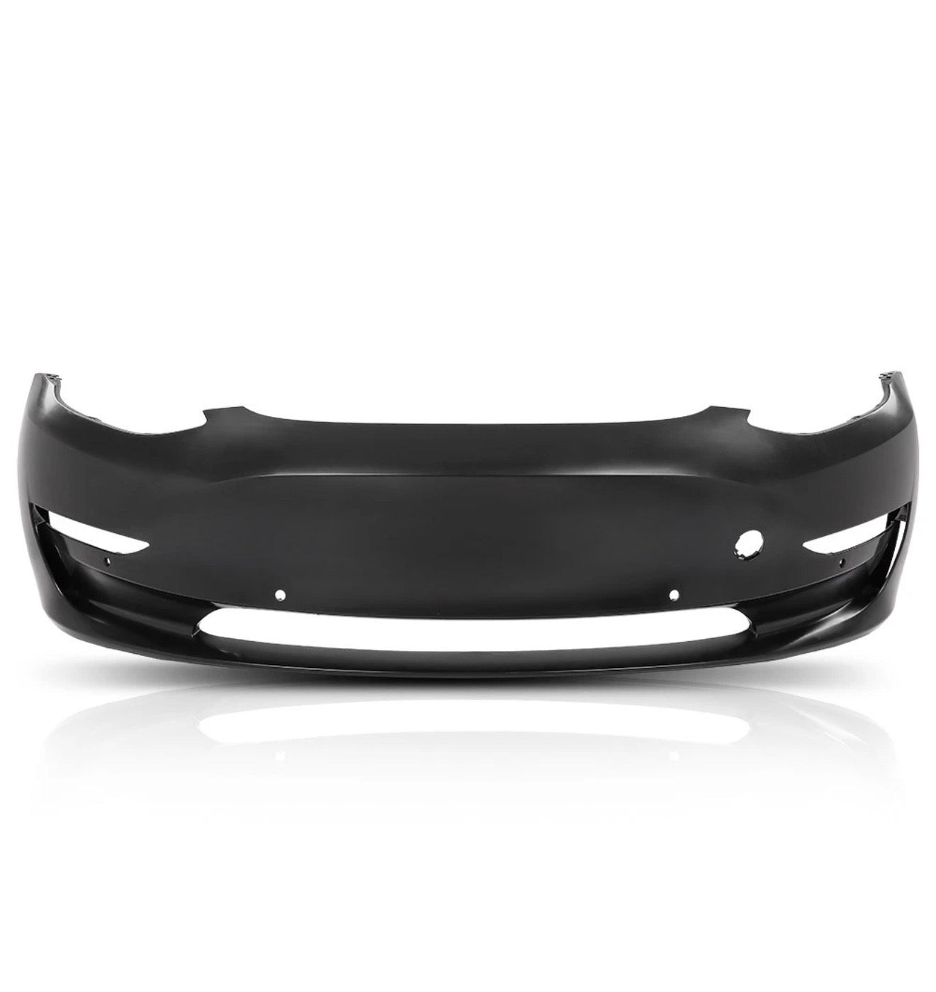 Fit For 2017-2023 Tesla Model 3 Front Bumper Cover Fascia w/ Park Sensor Hole
