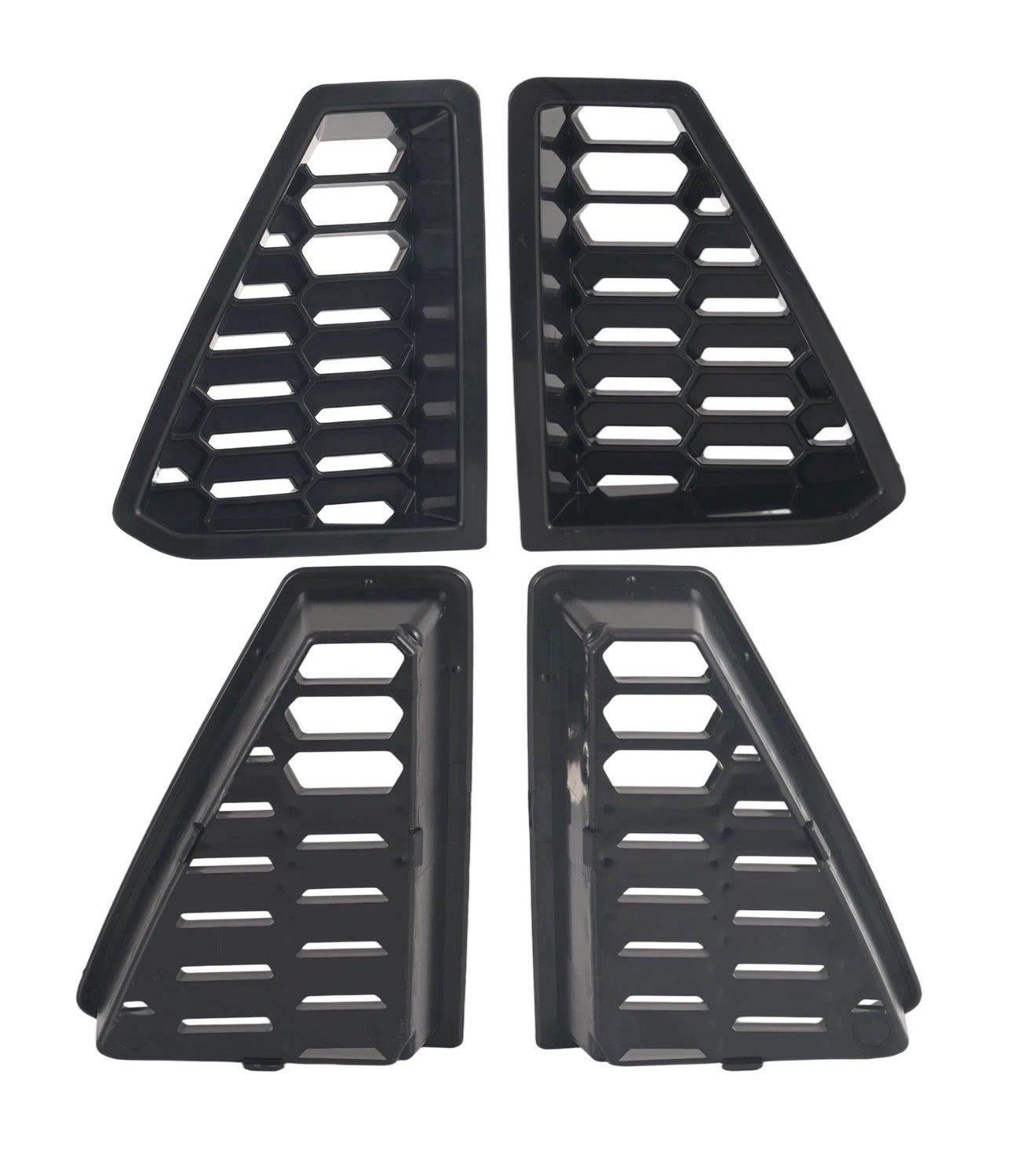 For Ford Mustang 2024-2025 Up Front Bumper Cover Grille Kit Dark Horse Style