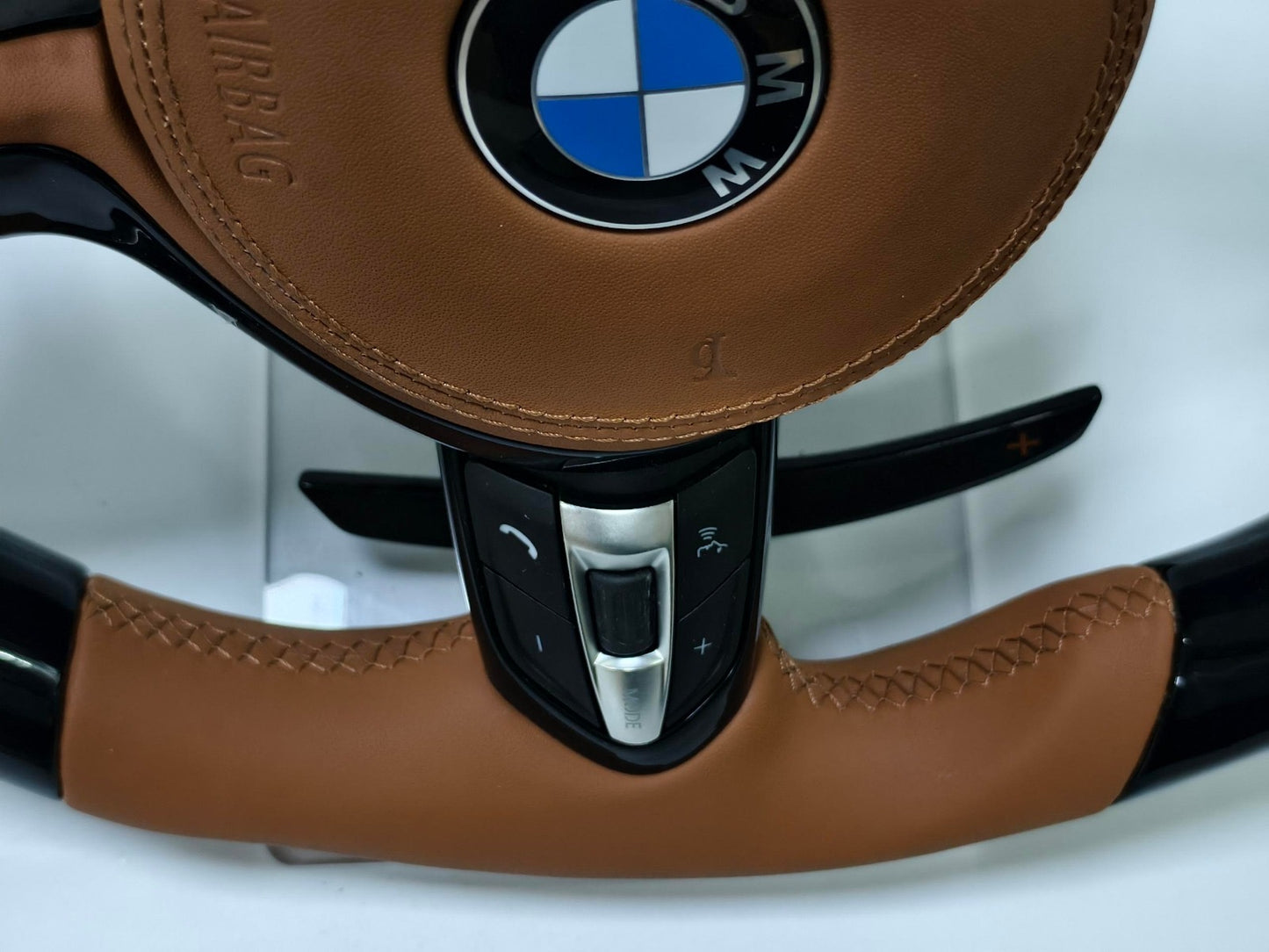 BMW Camel Alcantara Steering Wheel for 2008-2019 models