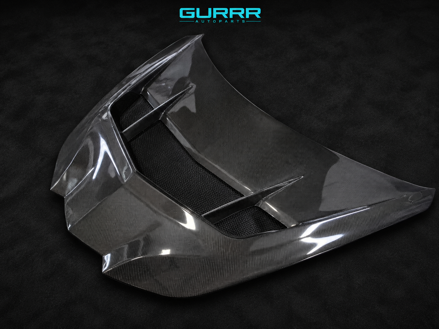 2020-2025 Corvette C8 | ZR1X DRY Carbon Fiber Hood Clear Coated