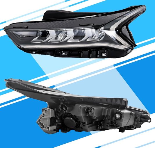 Kia K5 LX EX LXS 2021-2023 headlights pair, OEM Fitment assembly